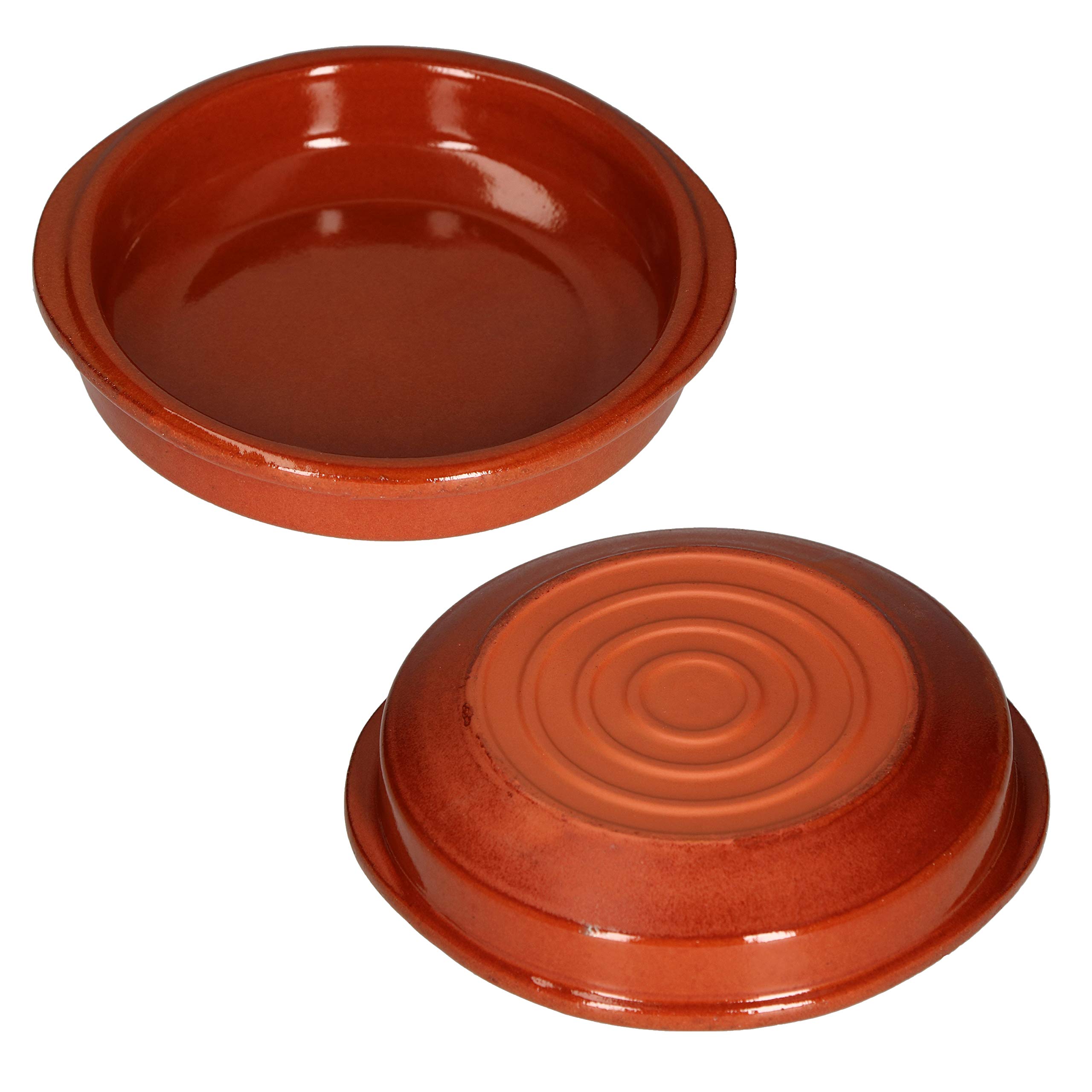 Set De 12 Coupelles En Terre Cuite MamboCat - Diamètre 10.2 Cm, 70 Ml, Fait Main, Pour Tapas, Dips, Desserts, Four Et Micro-ondes