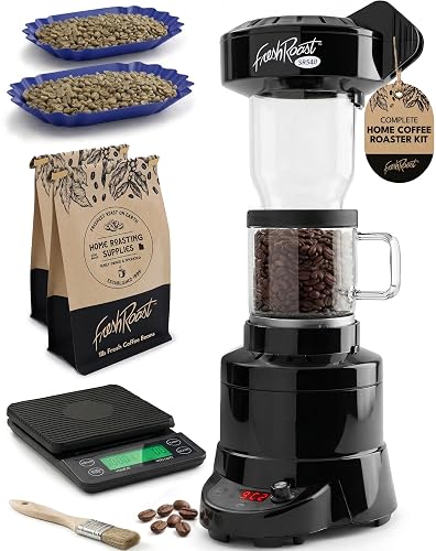 SR540 Coffee Roaster Bundle with Glass Extension Tube, Digital Coffee