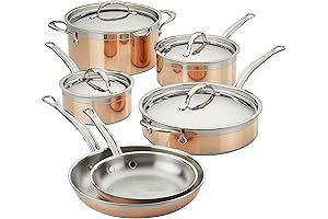 Hestan NanoBond 10-Piece Ultimate Cookware Set: Premium Culinary Masterpiece