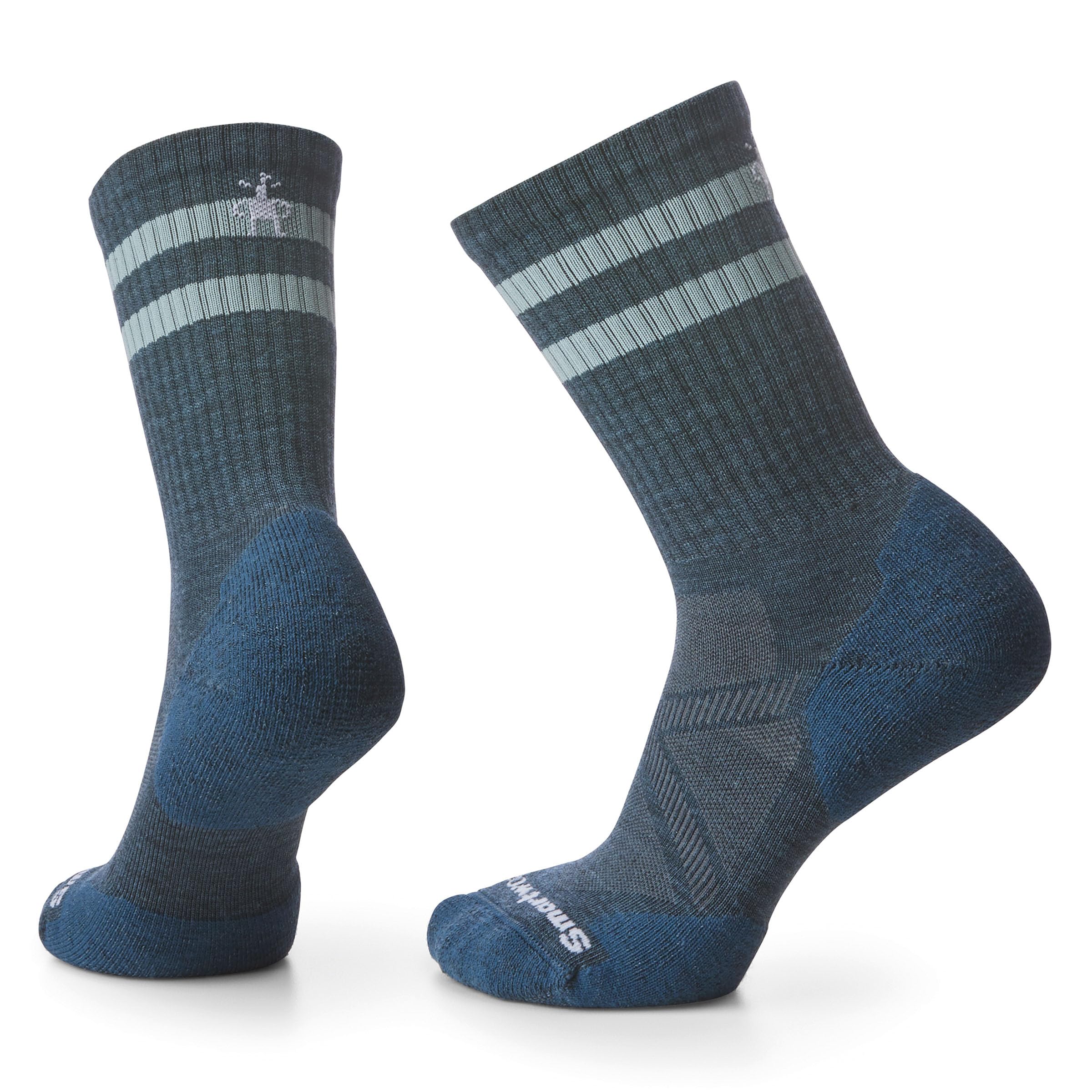 Smartwool Athletic Stripe Crew Socks, Athletic Stripe Crew Socks, SW002137G741003