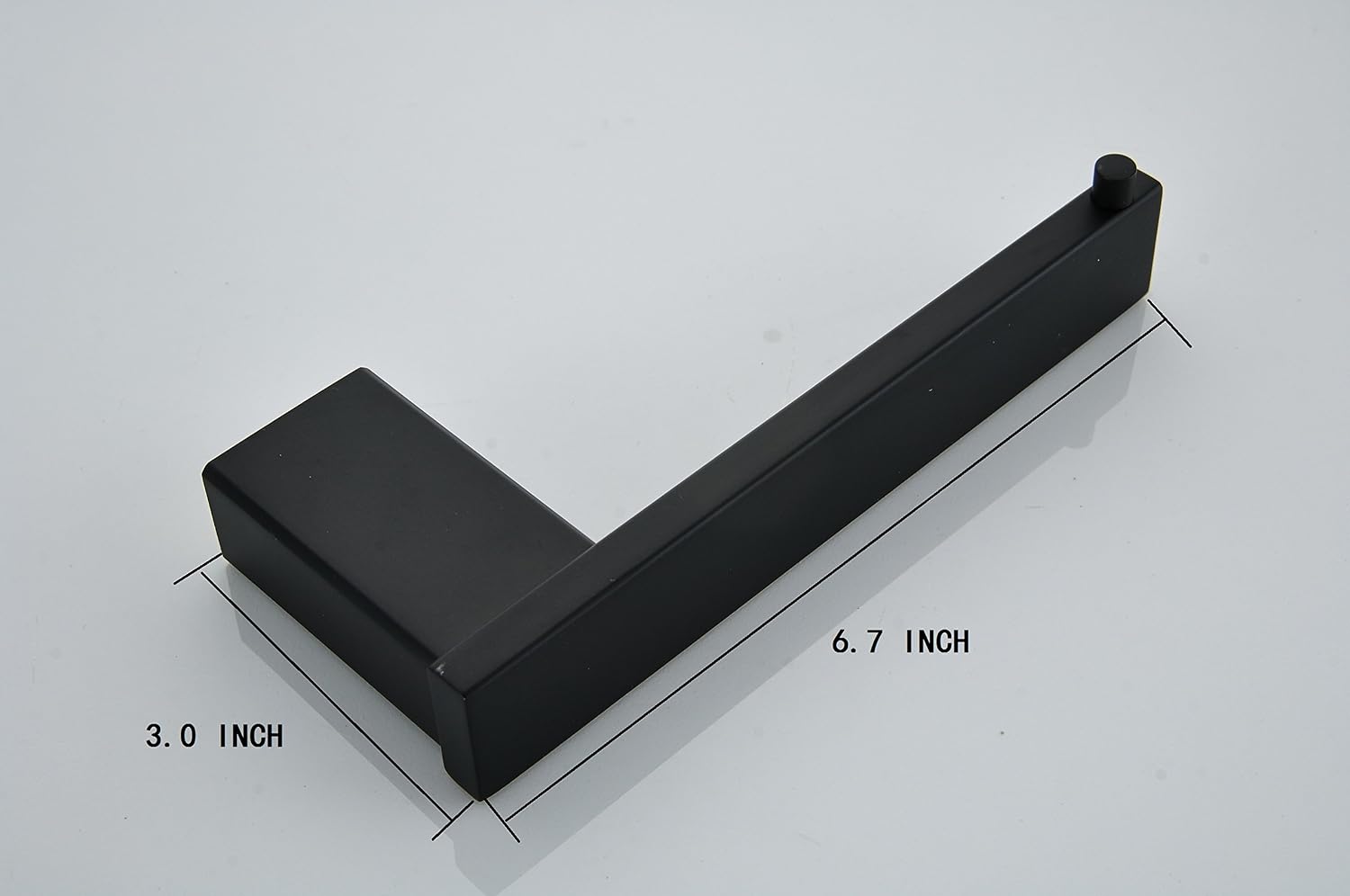 Klabb B58 4-Piece ss304 Bathroom Hardware Accessory Set with 24" Towel Bar -Matte Black