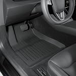 SUPER LINER Tesla Model 3 Floor Mats 2025 2026 2024 All-Weather 8-Pcs Set | Custom Fit, TPE Material, Pet & Child-Friendly | Cargo Liner Rear Cargo Tray Trunk&Interior Accessories