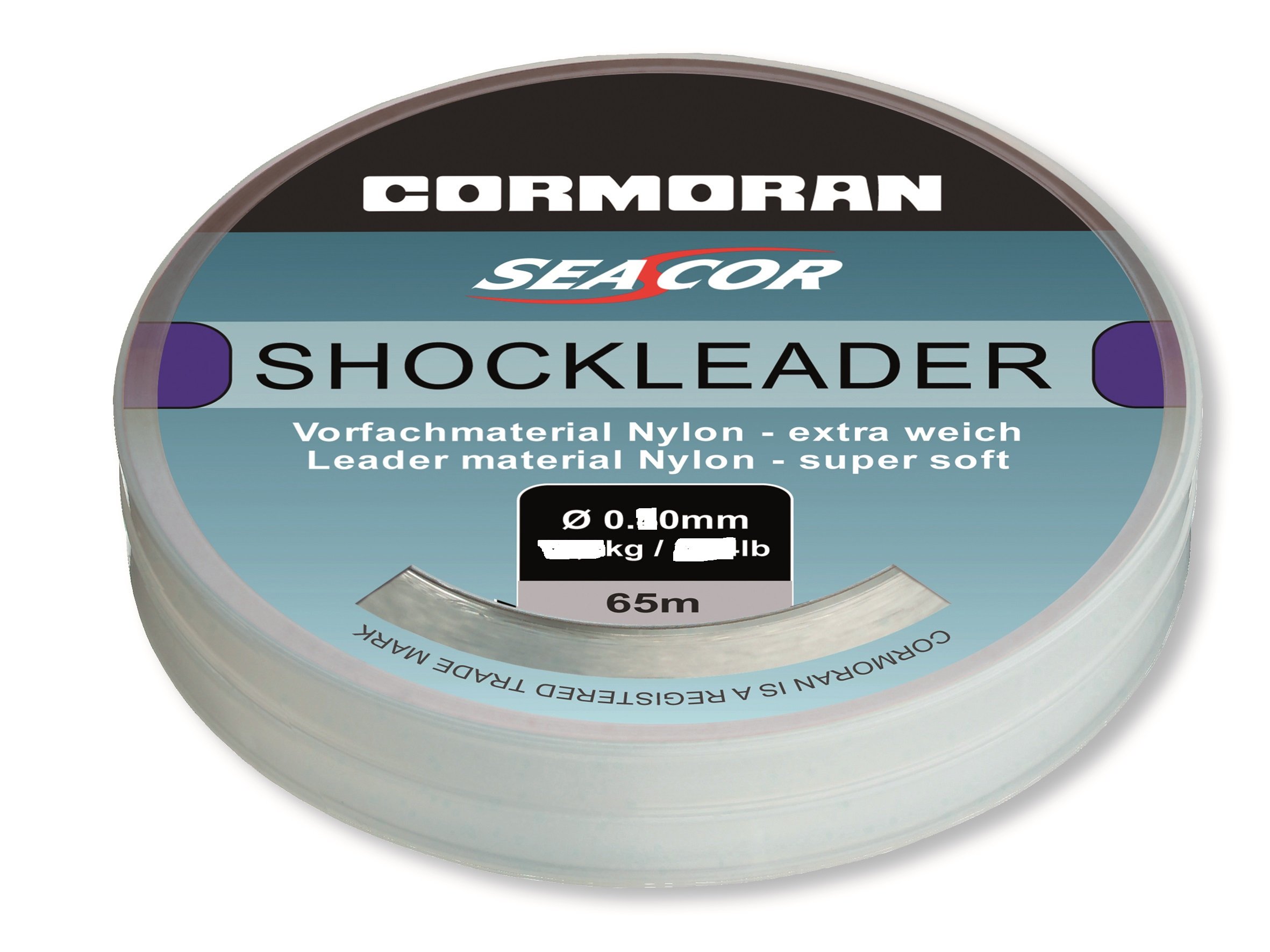 Cormoran Seacor ShockLeader, Transparent, Saltwater Leader Cord