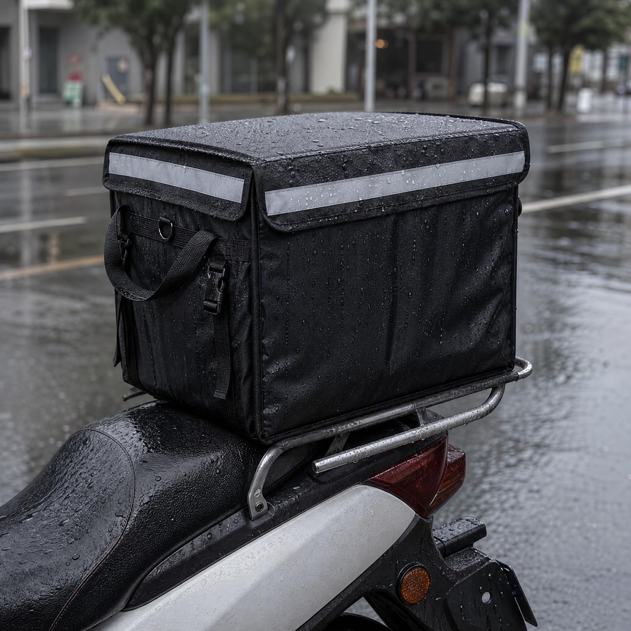 Borsa Termica per Consegne, Box, 30L + divisorio + portapacchi