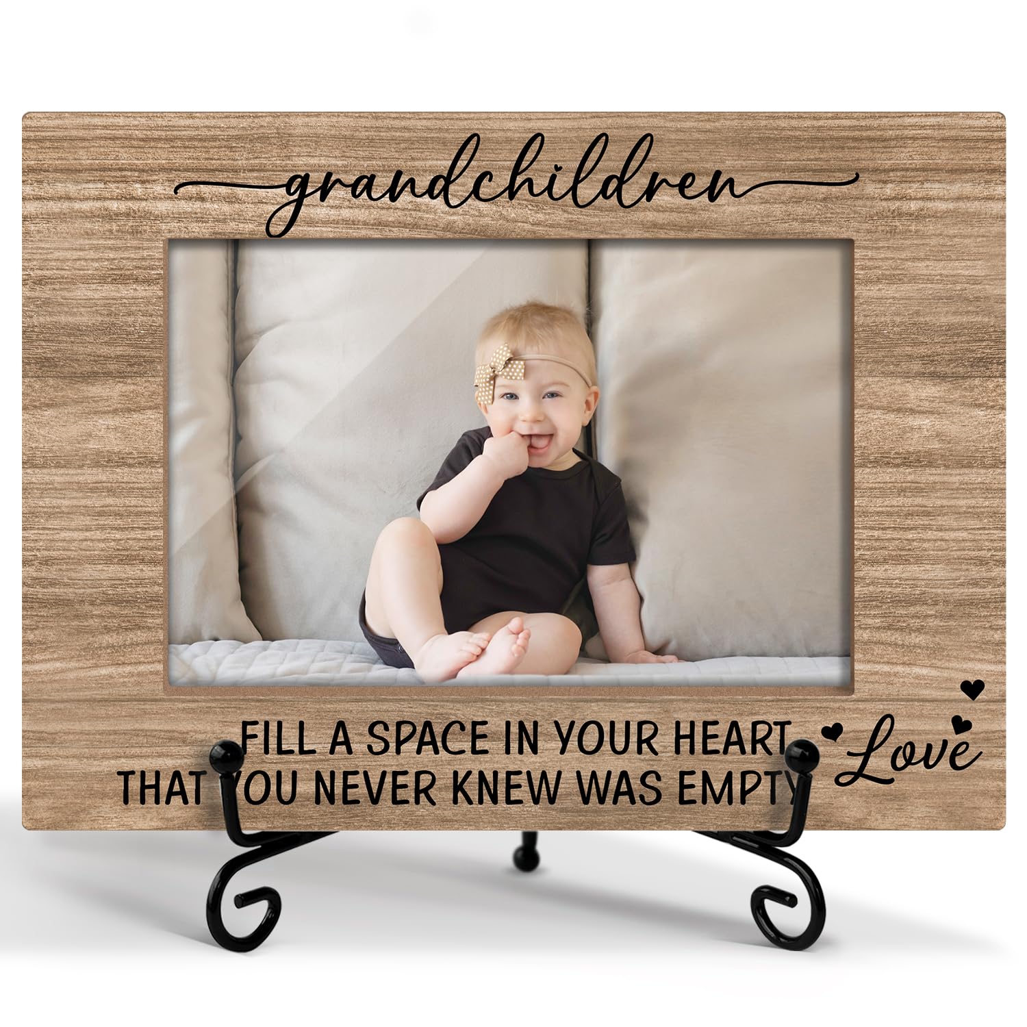 Grandkids Photo Frame, Grandparents Gift Picture Frames Grandchildren Picture Frame New Grandparents Gifts Mothers Day Gifts First Time Grandma Table