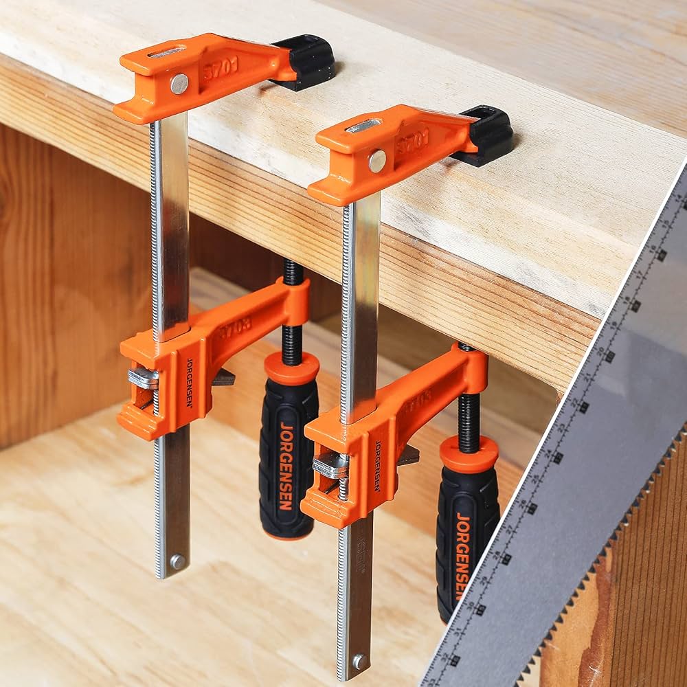 CLAMP 下敷き ６点セット 6/10/12/18inch Wood Clamp Set Quick Release and One-Hand