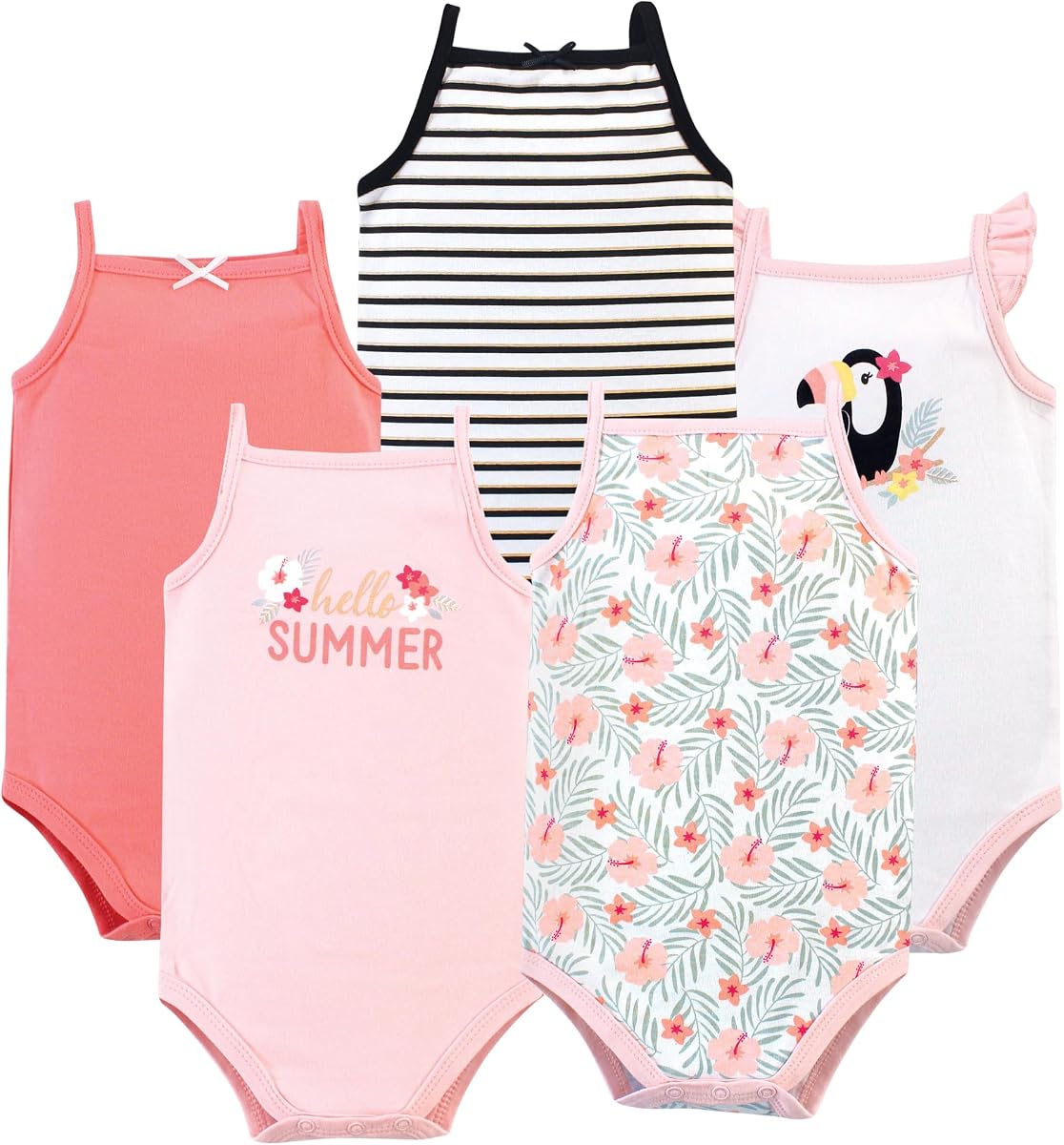 Hudson Baby Sleeveless Bodysuits
