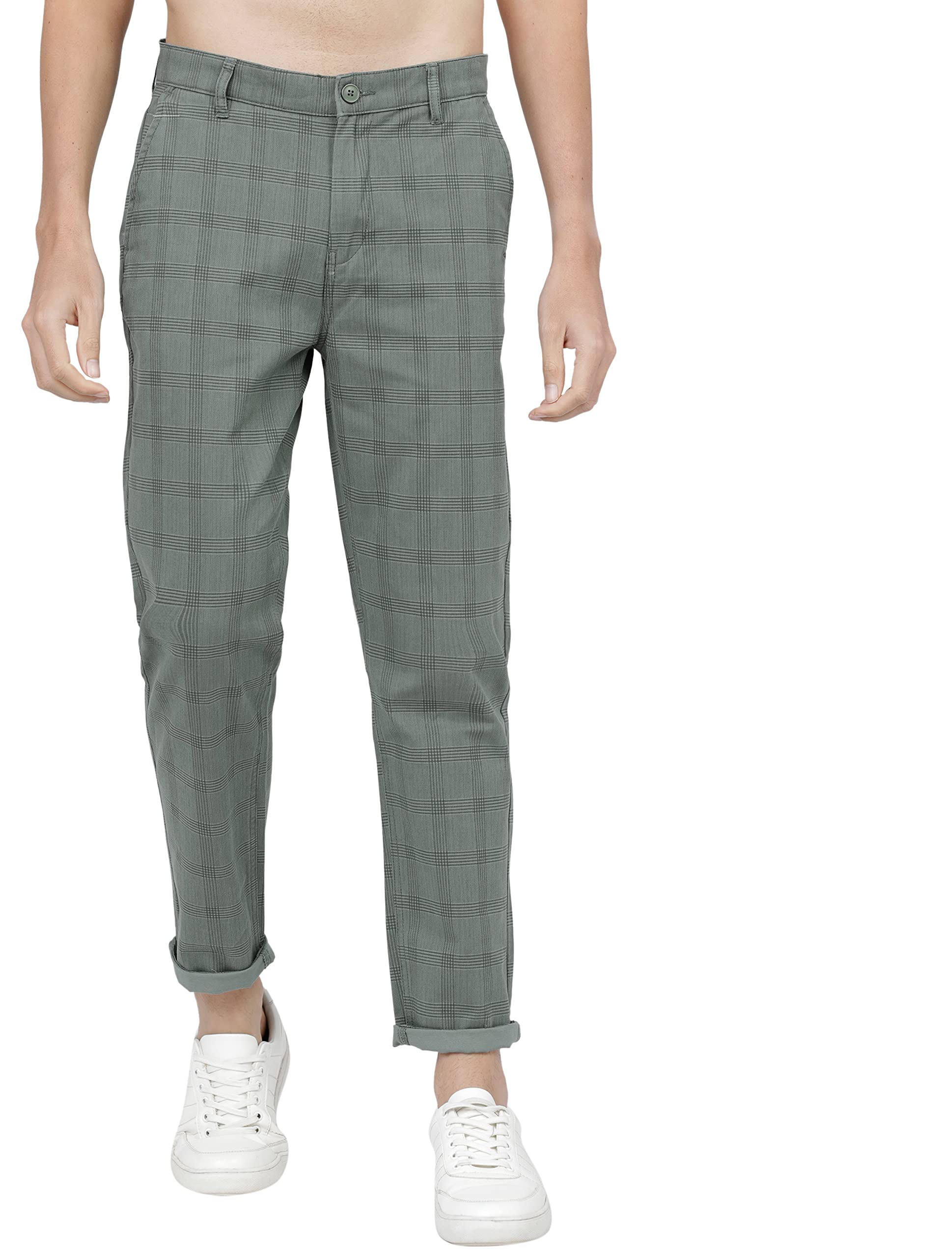 ketch Men Mid Rise Slim Fit Trouser-picture-18