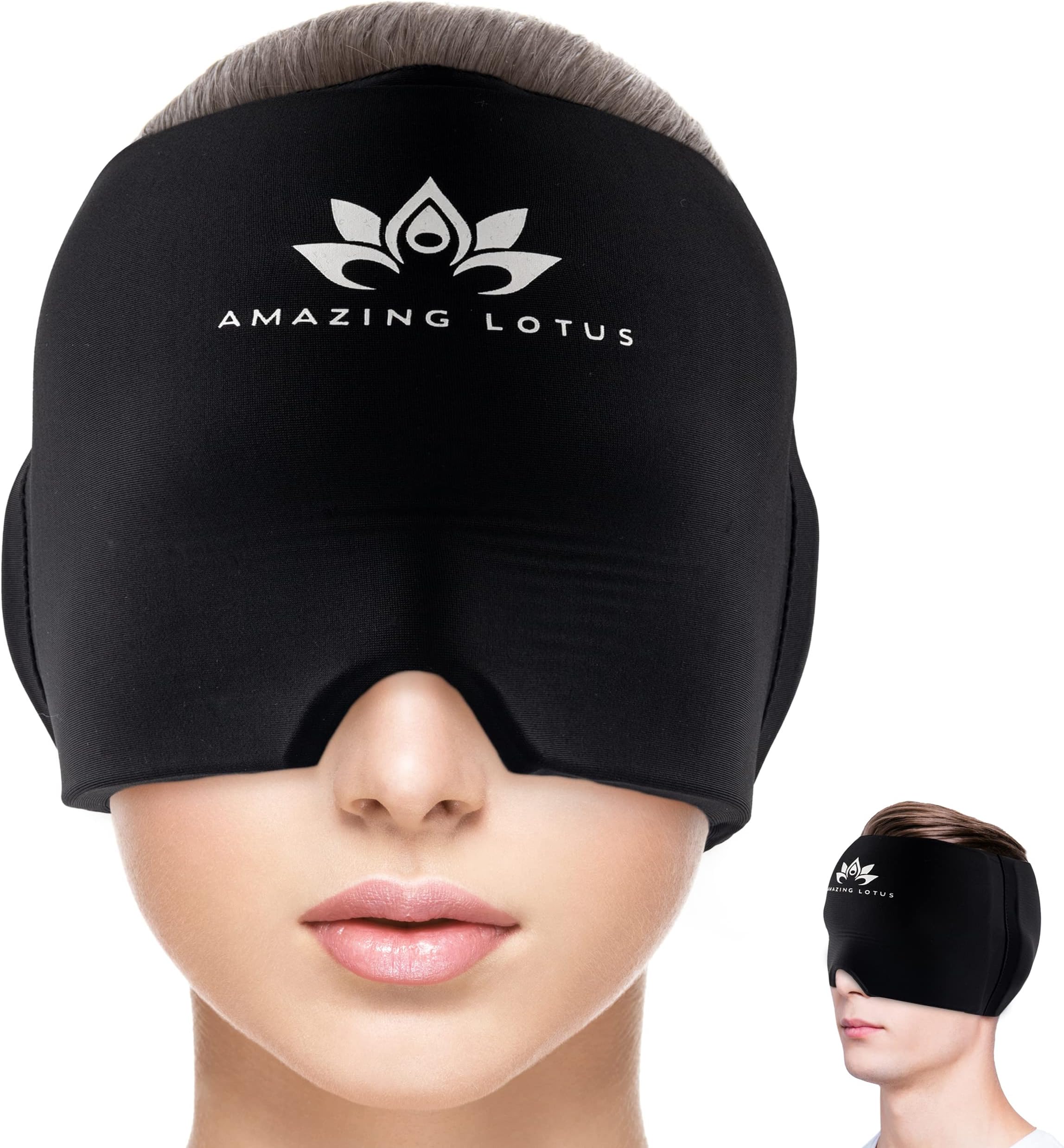 sticro Form Fitting Heated Headache Cap, 3 Temp Settings