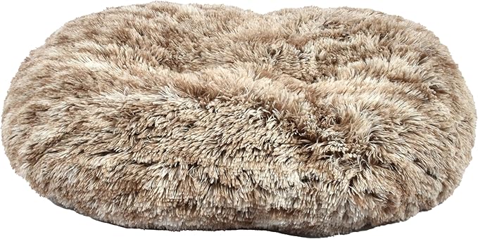 Meilleurs prix pour Couchage - Bobby Coussin Oval poilu Gris - 55 x 45 x 8 cm