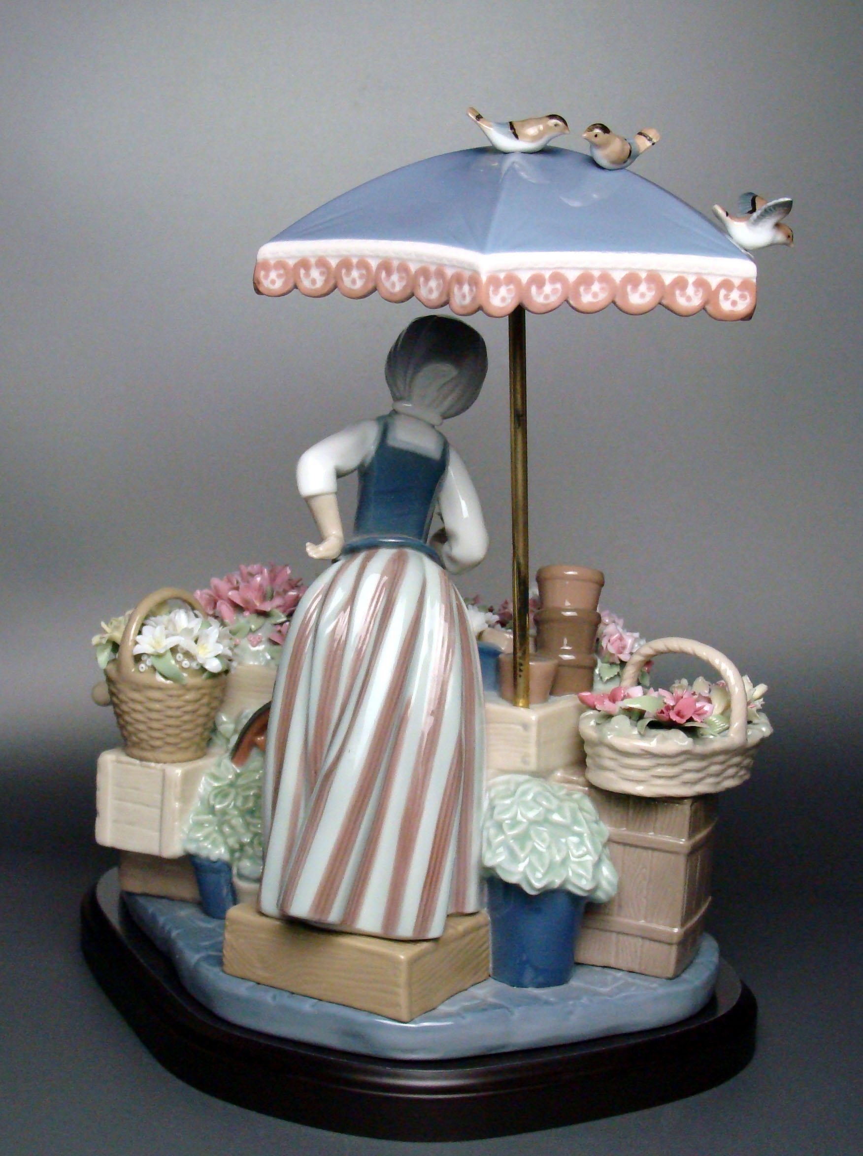 置物 LLADRO 楽天市場】リヤドロ 花の小径 少女 花 置物 01008246 LLADRO