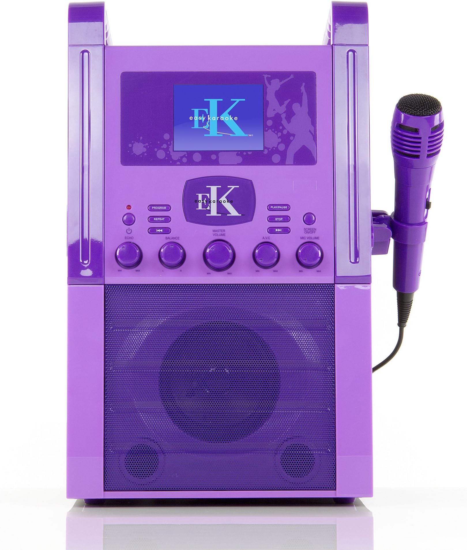 Easy Karaoke EKS515 Purple Band Set Karaoke Machine