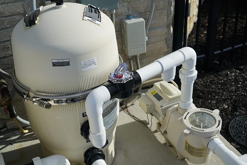 FV-2 Flow Meter with Check Valve and Velocity Scale for 2" Schedule 40 Pipe. Scale in GPM.