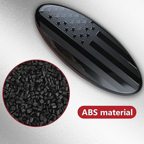 Miniatura 2 de Yojunauto Emblema de la bandera estadounidense para portón trasero de 9 pulgadas para Ford 04-14 F150 05-07 F250 F350 11-14 Edge 11-16 Explorer