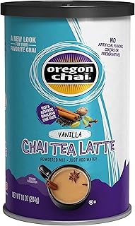 Chai Tea Latte Powdered Mix, Vanilla, 10 Ounces