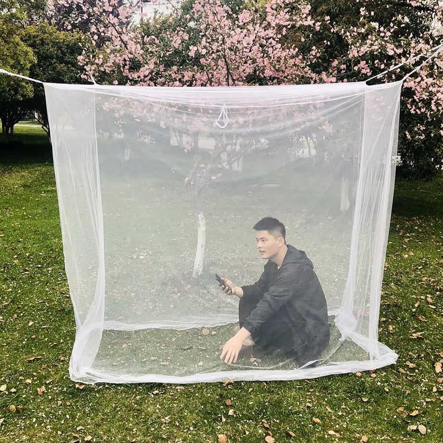 Mosquito Net for Bed Outdoor Camping Bug Tent Lightweight Mosquito Mesh Tent Netting Tent for Patio Traveling Sleeping Bags Home Outdoor Indoor