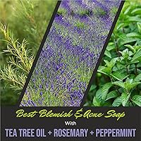 Vista 5 de First Botany, ALL Natural Body Wash - Fights Body Odor, Athlete's Foot, Jock Itch, Nail Issues, Dandruff, Acne, Eczema, Shower Gel for Women & Men