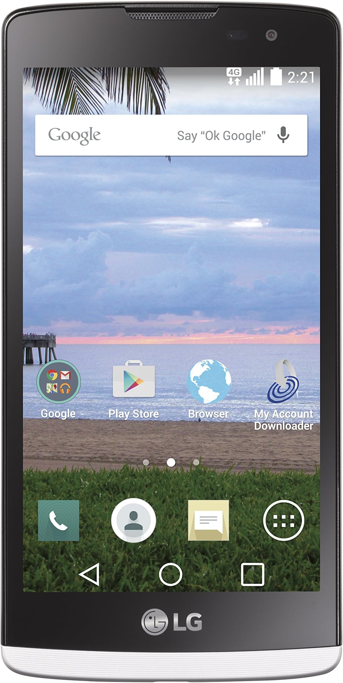 LG Destiny 4G Android Prepaid Phone (Tracfone)
