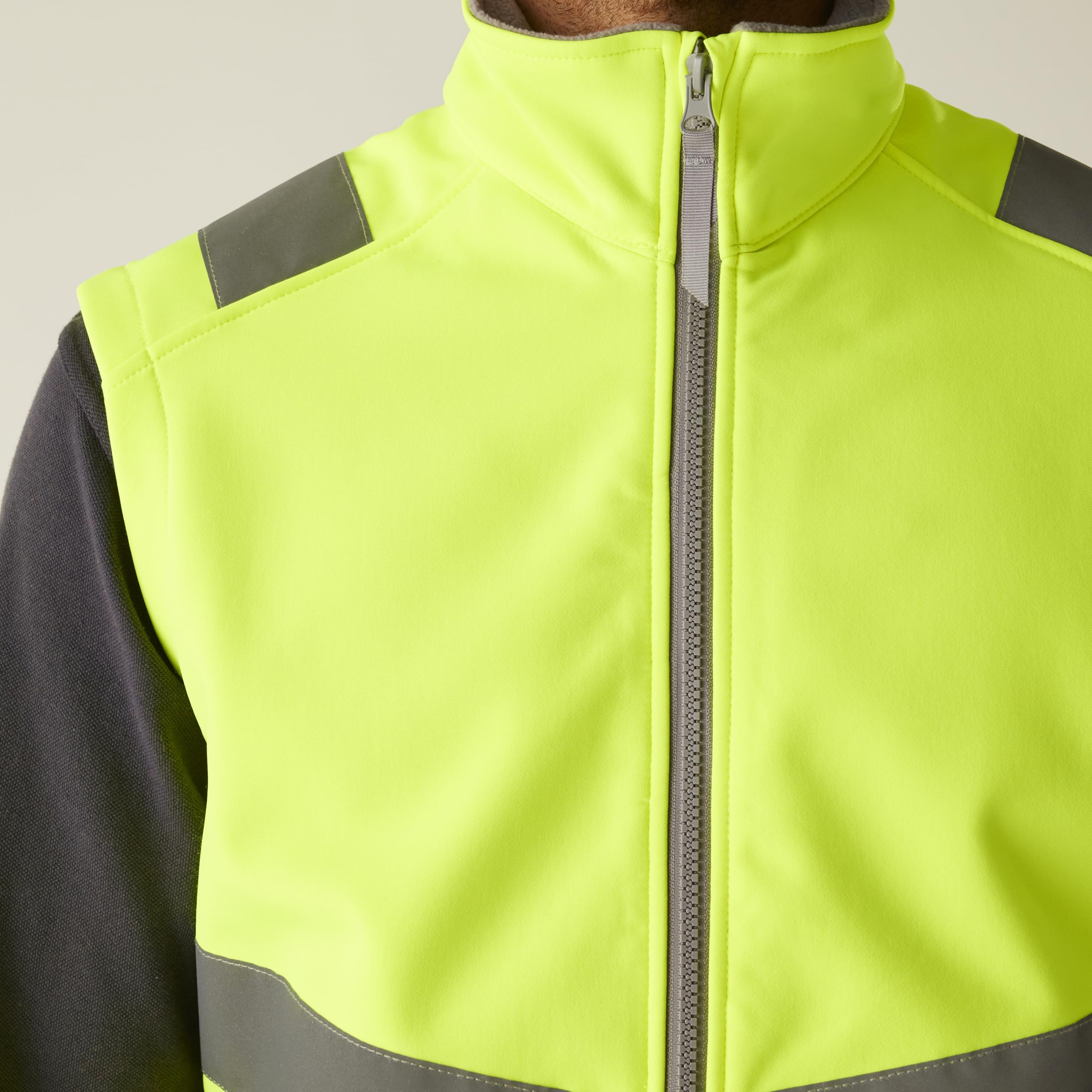 Regatta Professional Herren Hi-vis Pro Contract Ablaze Softshell Bodywarmer Regatta Professional Herren Warnschutz (1er Pack)