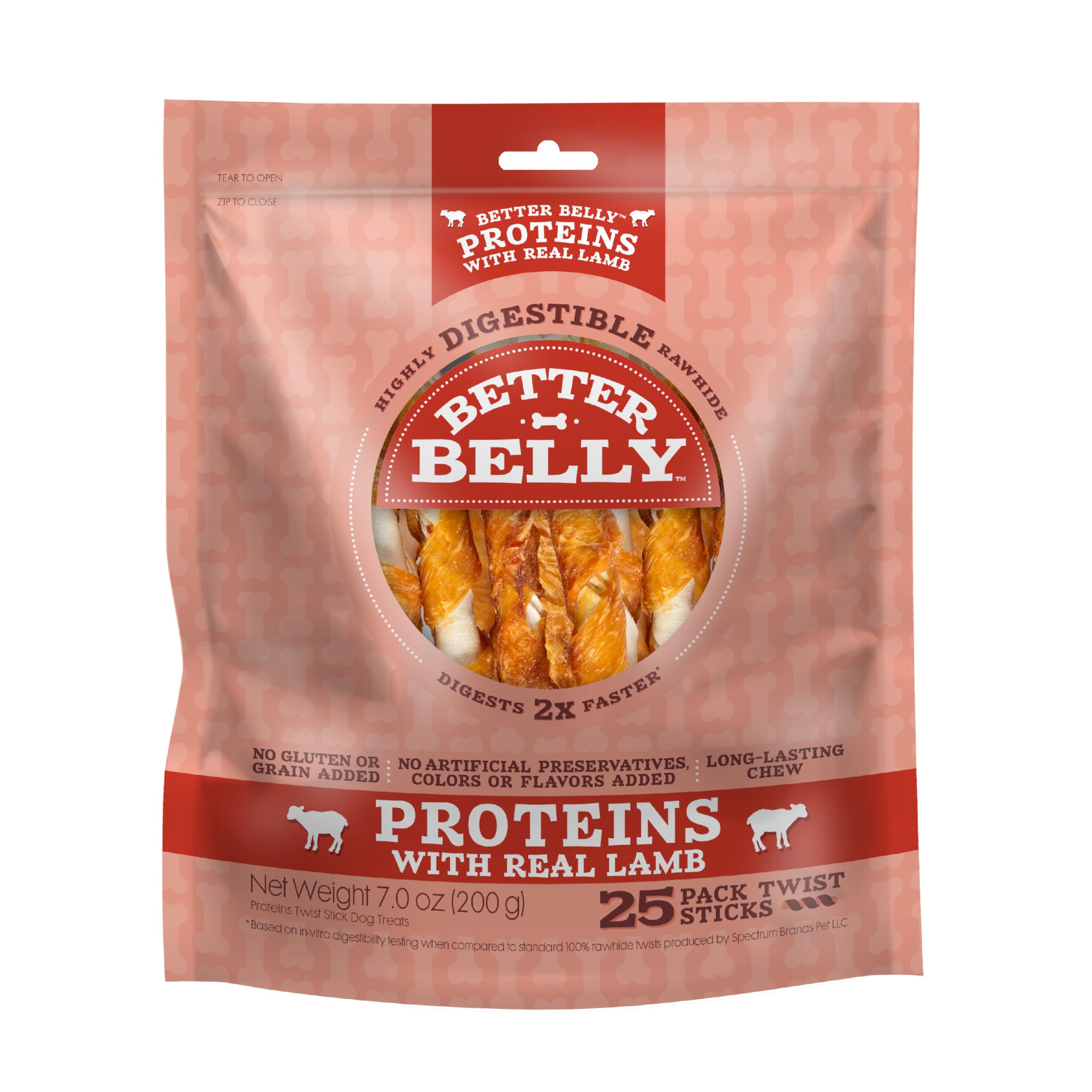 Better Belly Proteins Lamb Twists