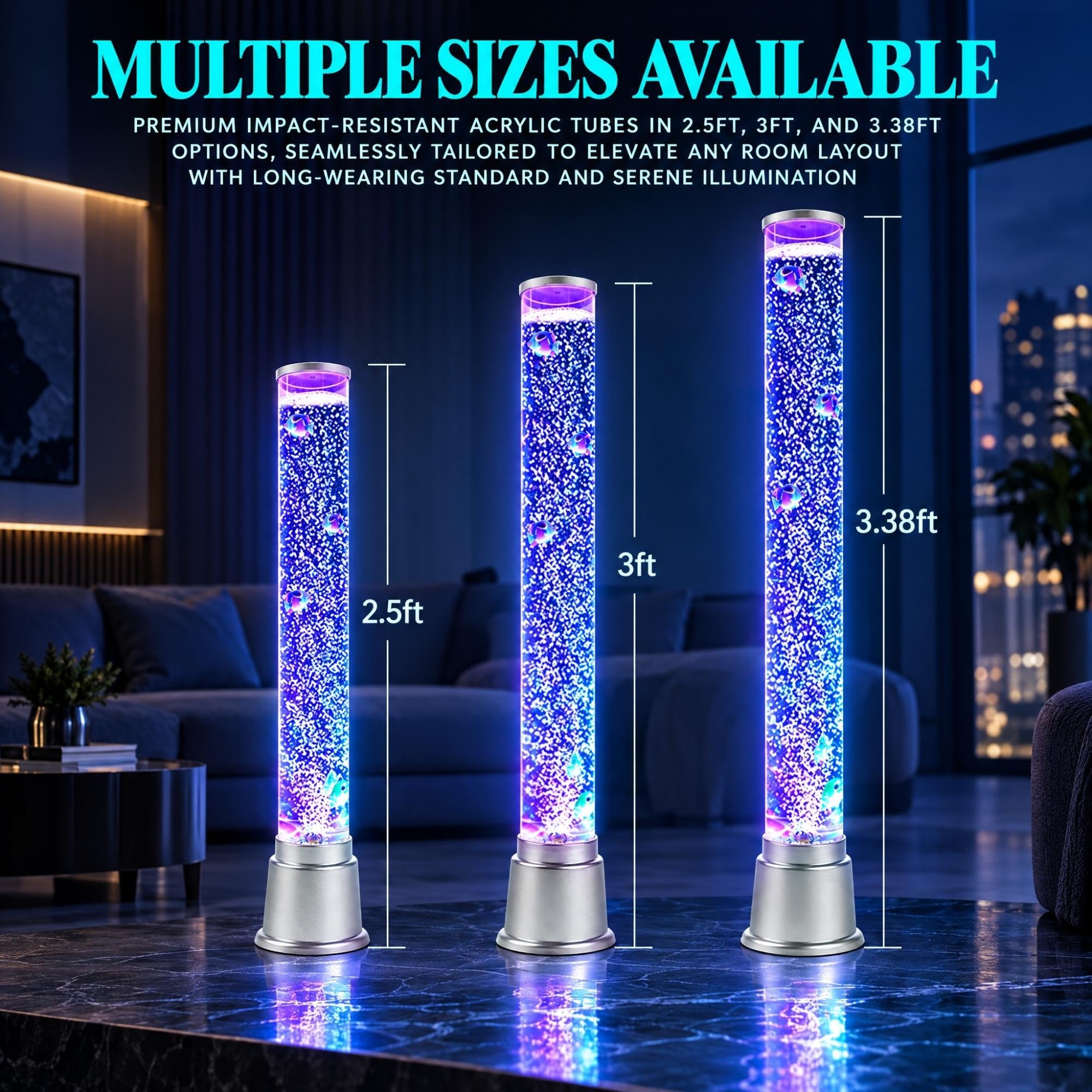 Luz Led de Tubo de Burbuja for Acuario