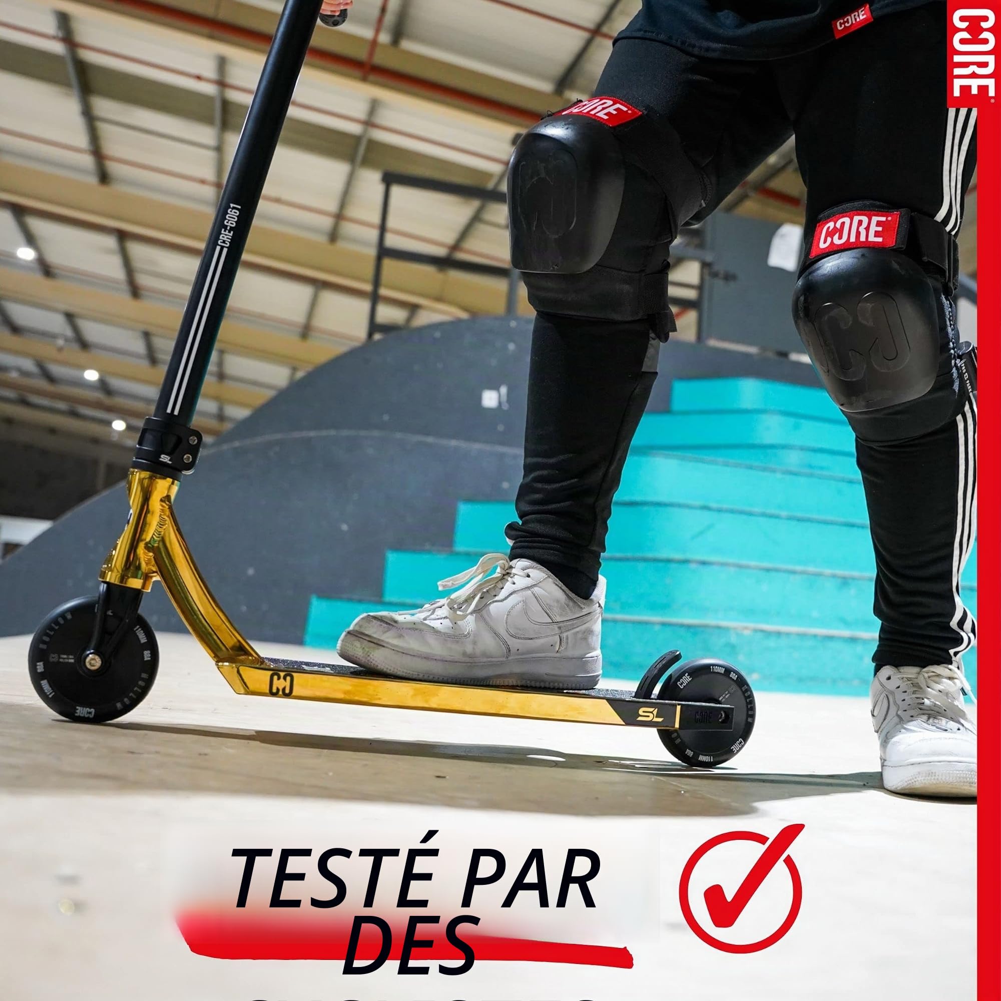 Centrano Core HollowCore Roulette de trottinette, unisexe, pour adulte, violet, 110 mm