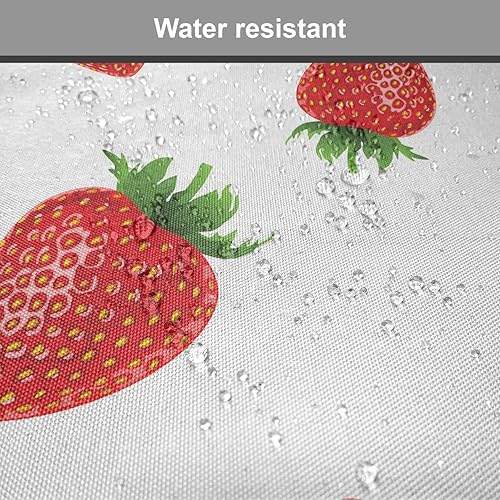 Vista 102 de Lunarable Orient - Juego de 6 cojines de asiento para silla, diseño de estrellas marroquíes, espirales y curvas abstractas, ilustración oriental