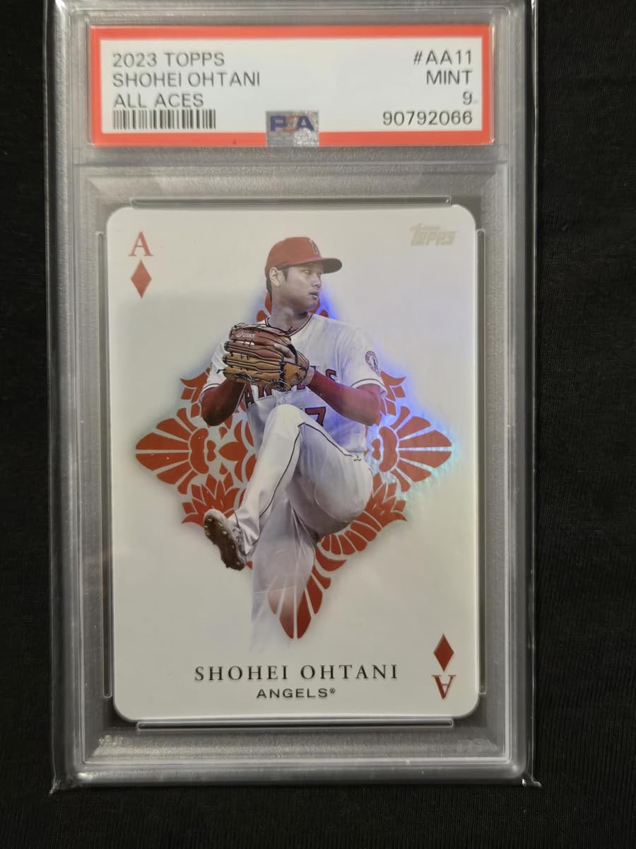 2023 TOPPS ALL ACES SHOHEI OHTANI BASEBALL CARD RARE ANGELS DODGERS GRADED PSA 9 MINT GIFT COLLECT INVEST