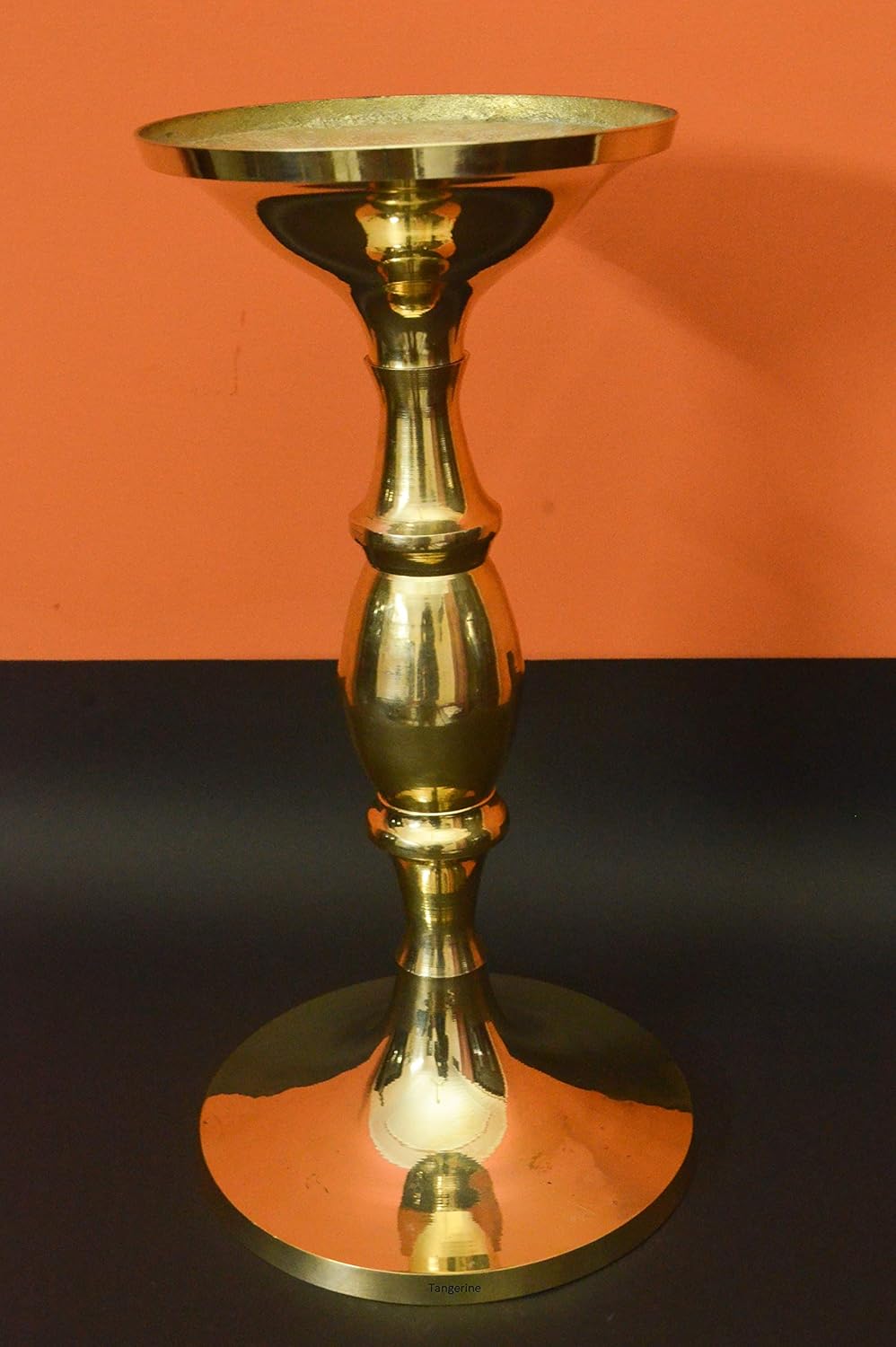 Tangerine Brass Planter Stand || Multi Purpose Stand || Brass Side Table || Brass Flower Pot Stand || Urli Stand