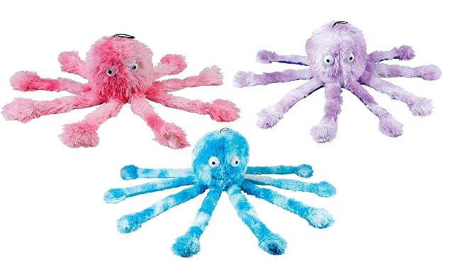 Gor Mascotas Divertido Juguete Suave para Perro. con Squeeky - Mommy Octopus