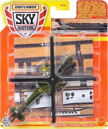 Miniatura 7 de Matchbox Sky Busters Twin Engine Blaze Buster 70 Años