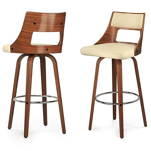 SIMPLIHOME Dallyn Swivel Bar Stools (Set of 2) - 17