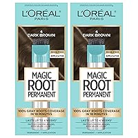 Vista 10 de L’Oréal Paris - Tinte permanente para el cabello Magic Root, kit de tinte de 10 minutos para rescatar las raíces con 100% de cobertura de canas, 2 2