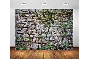 BELECO Vintage Brick Stone Wall Tapestry