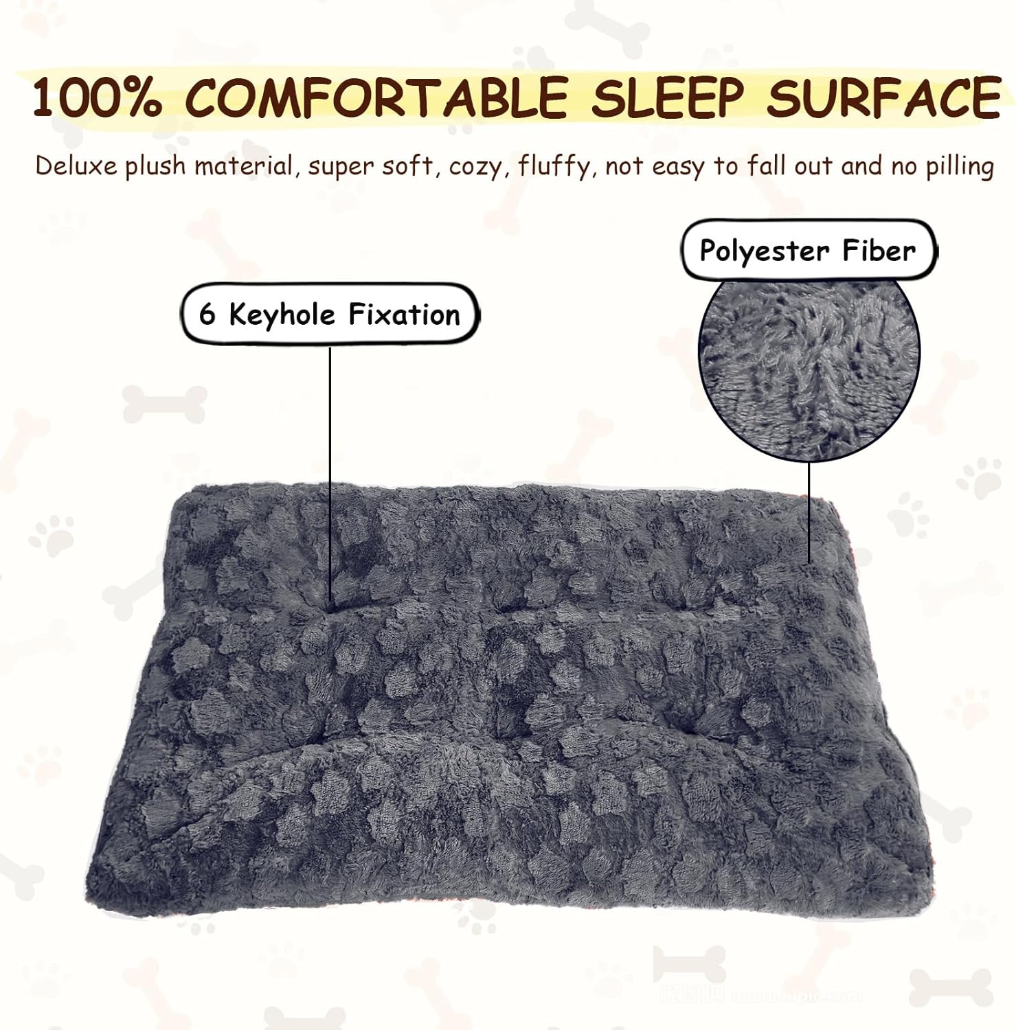 Cozy Canine Retreat: Review of the Fluffy Dog Bed & Squeaky Toy!