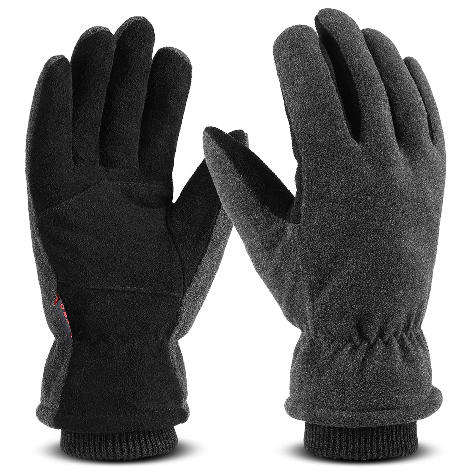 OZERO Winterhandschuhe Thermo Winter Skihandschuhe Fahrradha