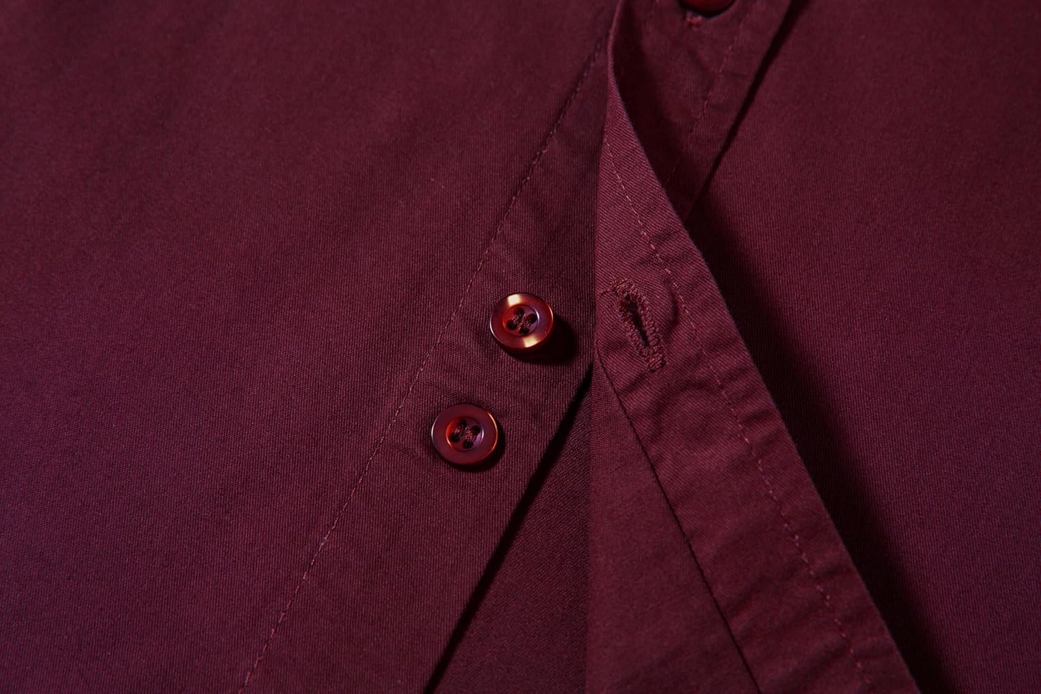 Tronjori Boys Long Sleeve Button Down Cotton Casual Shirt Dress Shirt School Uniform - Image 4