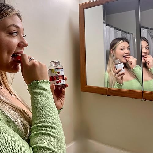 Miniatura 9 de Herbion Naturals Gomitas orgánicas de vinagre de sidra de manzana con la madre, apoya el control saludable del peso, la digestión y la