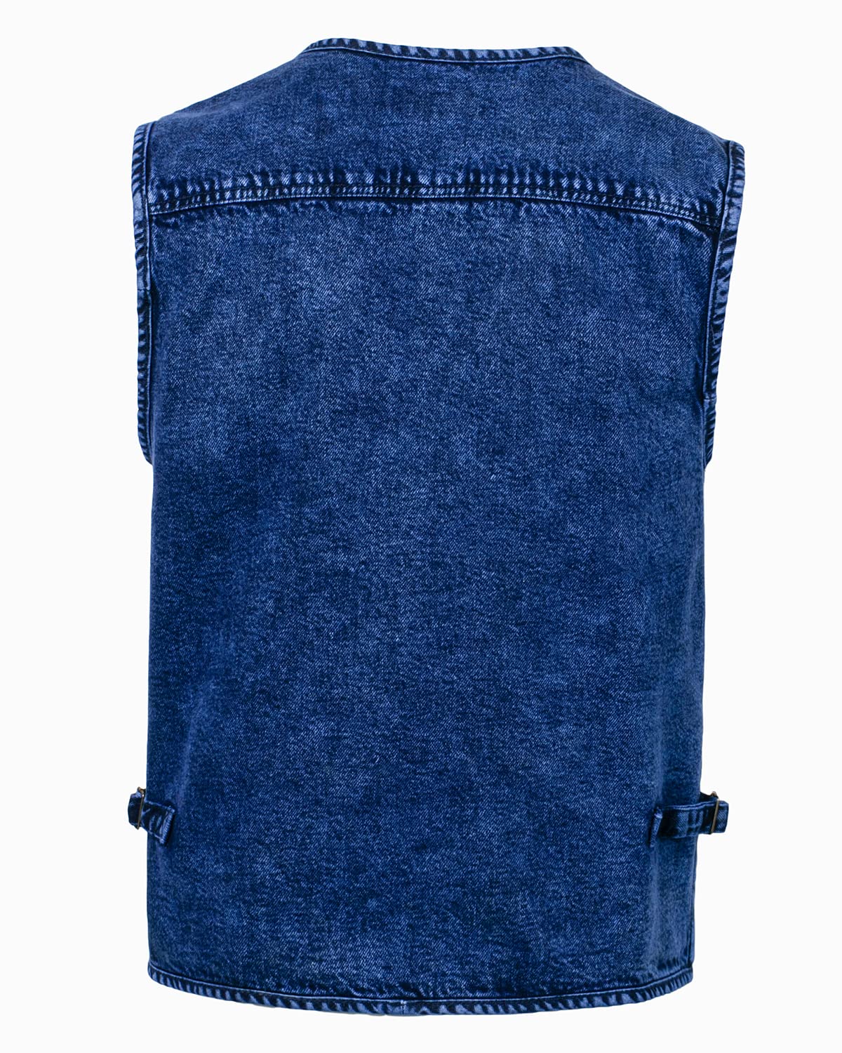 Gilet di Jeans da Uomo Vintage Giubbino di Jeans Smanicato da Moto Giacca Jeans Senza Maniche Multitasche Denim Gilet da Pesca Lavoro Caccia