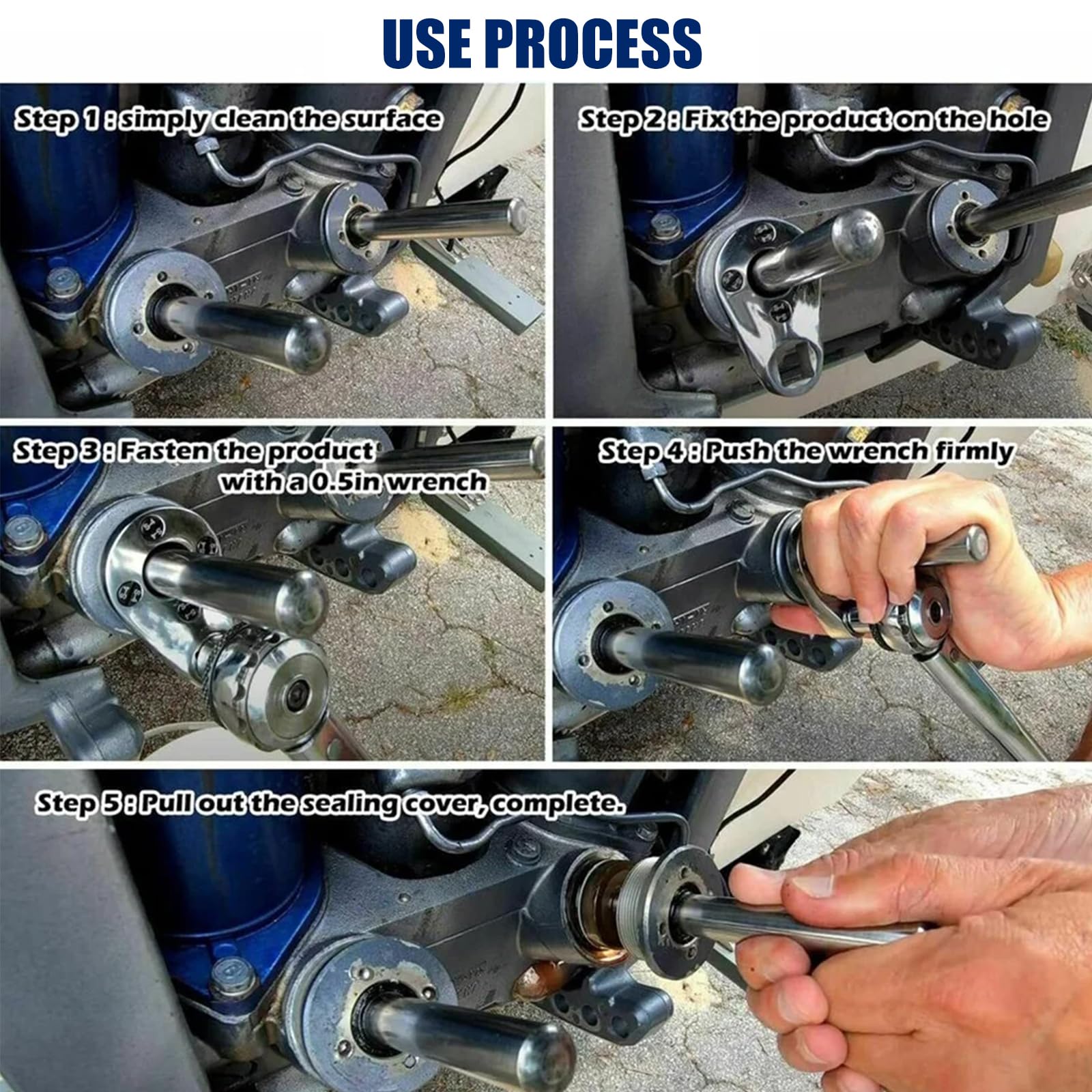 Amazon.com: RULLINE Outboard Trim Tilt Pin Wrench Tools Set