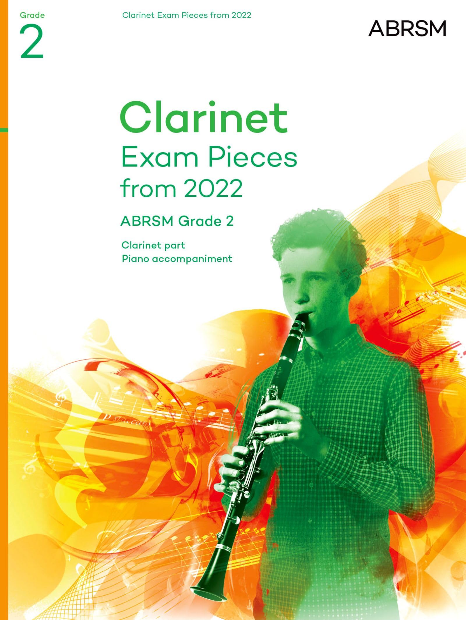 Clarinet Exam Pieces from 2022, ABRSM Grade 2 by  ABRSM - 9781786014047