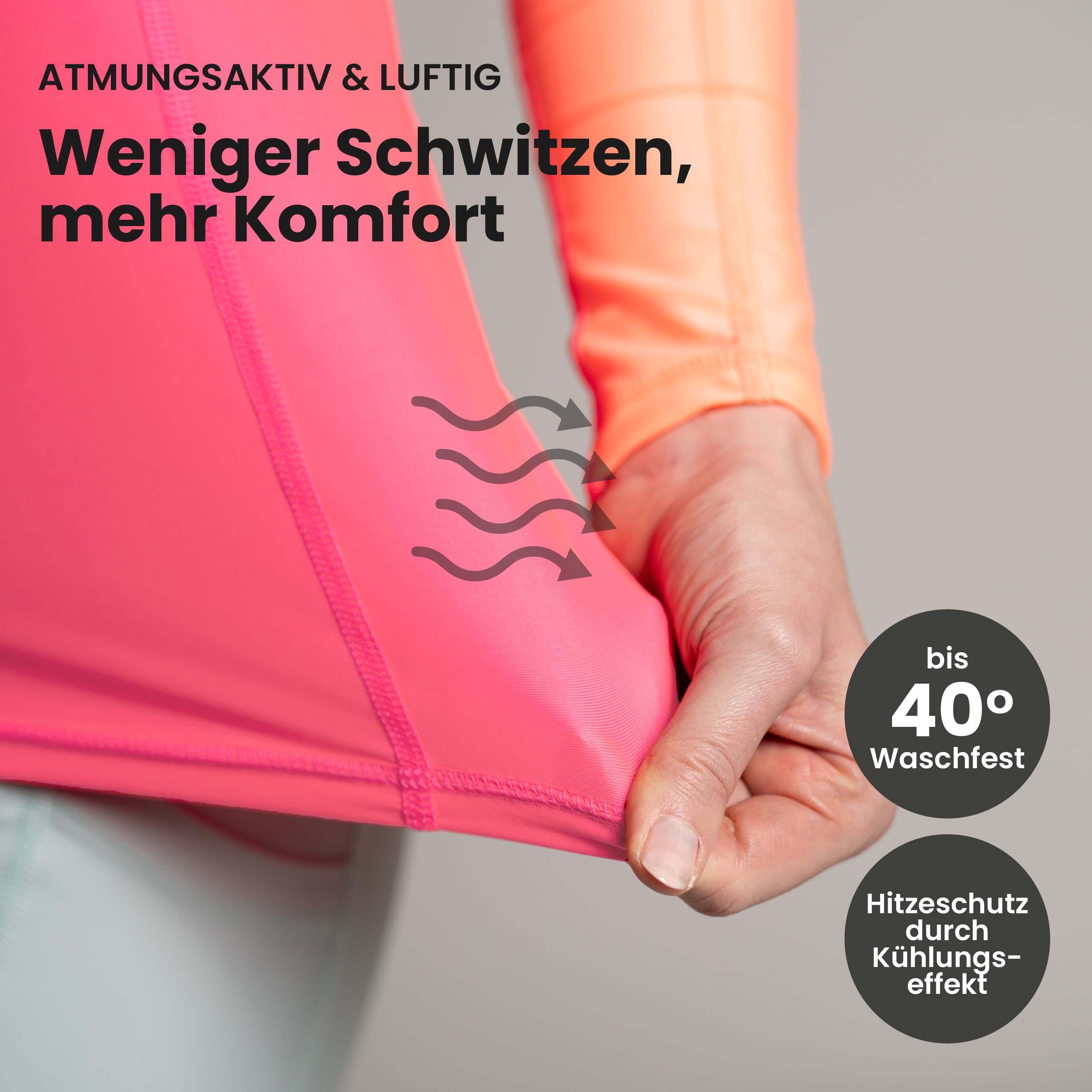 iQ-Company - Maglia Maniche Lunghe da Donna, Muta, IQ 300