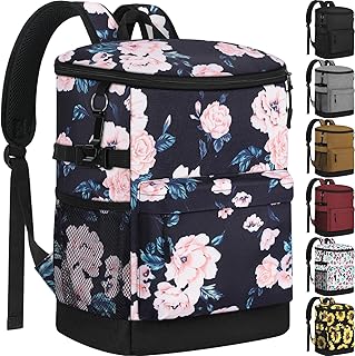 Tenot Mochila térmica para 33 latas, aislada, a prueba de fugas, suave, para playa, para hombres y mujeres, mochila de pecho de hielo, camping, senderismo, picnic, viajes, almuerzo