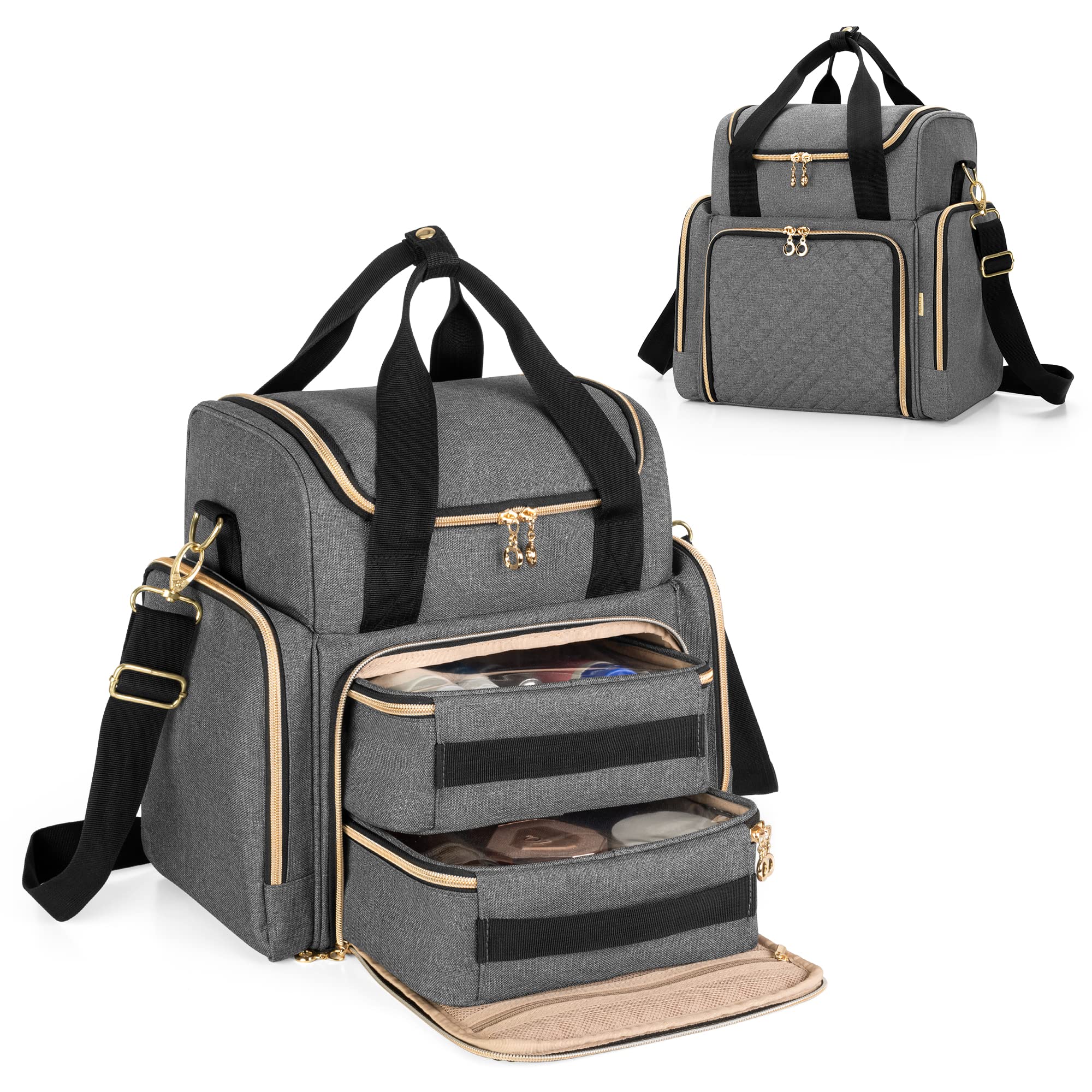 Borsa Organizer Per Utensili Pasticceria - Con Divisori Rimovibili, Tasche Multiple