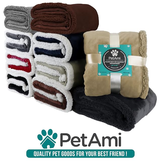 Foto 8 de 8 de PetAmi Manta Impermeable para Perros para Cama, Manta XL para Perro o Mascota, Funda de sofá