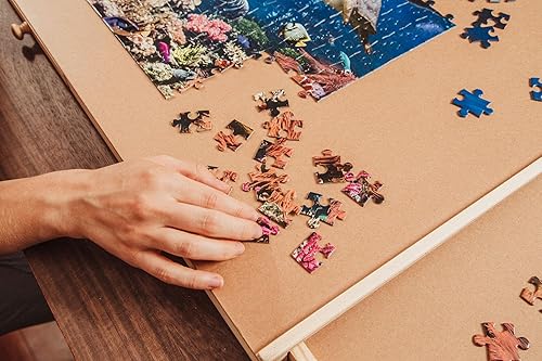 Miniatura 4 de Under the Sea Coral Reef - Rompecabezas de 500 piezas para adultos y niños  Tablero interactivo para el cerebro, juguetes educativos y juegos para