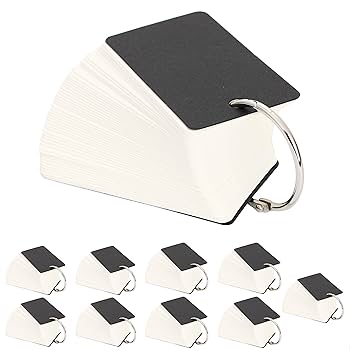 単語帳 Amazon | 単語帳 大サイズ 100枚 x 10個 セット 単語カード 80m