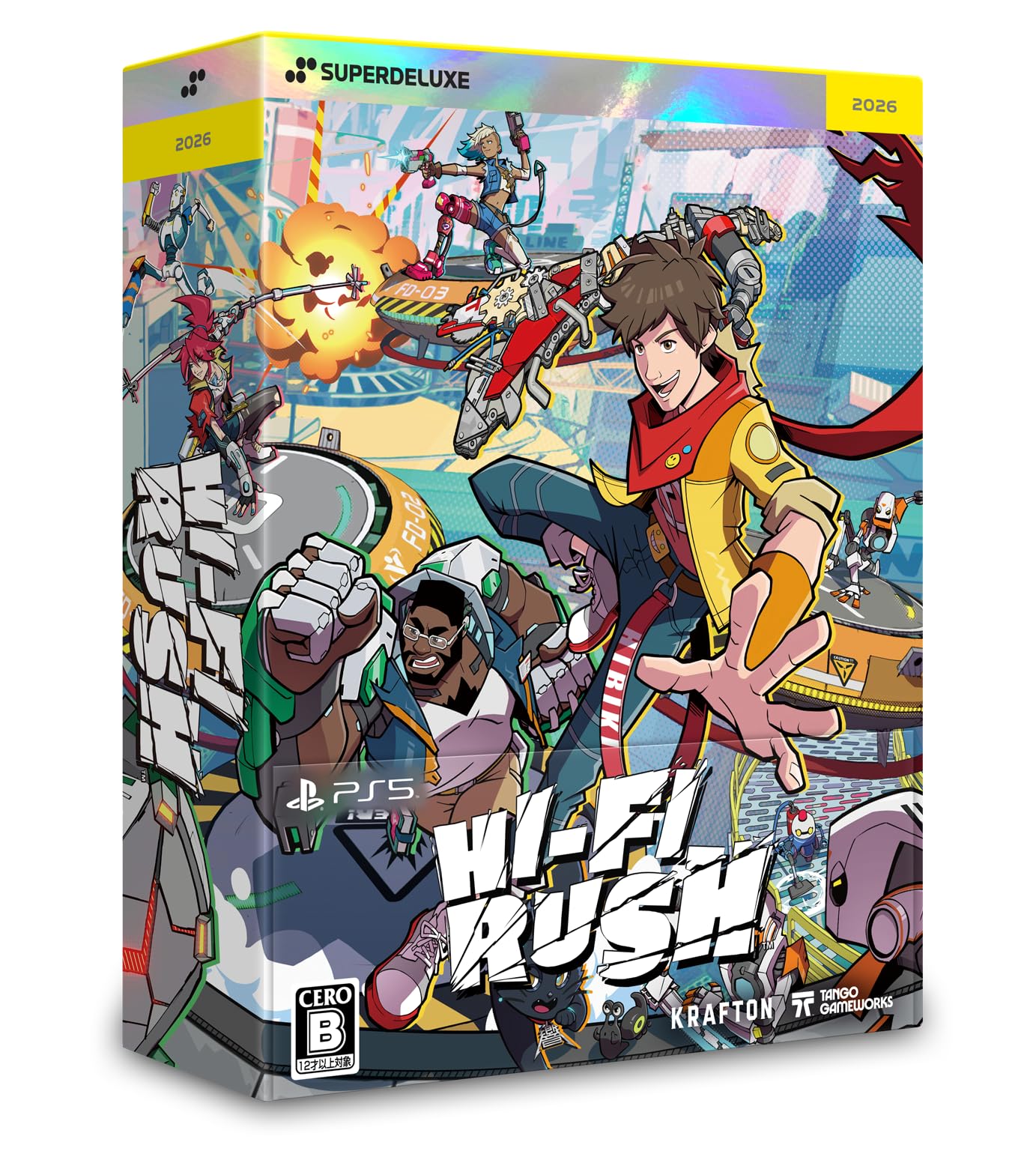 Amazon.co.jp: Hi-Fi RUSH DELUXE EDITION -PS5 【特典】キャラクター