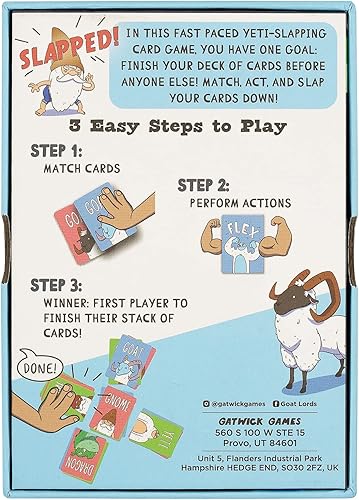 Miniatura 5 de Yeti Slap - Juego de cartas divertido y competitivo con Yetis, los mejores juegos de cartas para familias, adultos, adolescentes y niños, gran