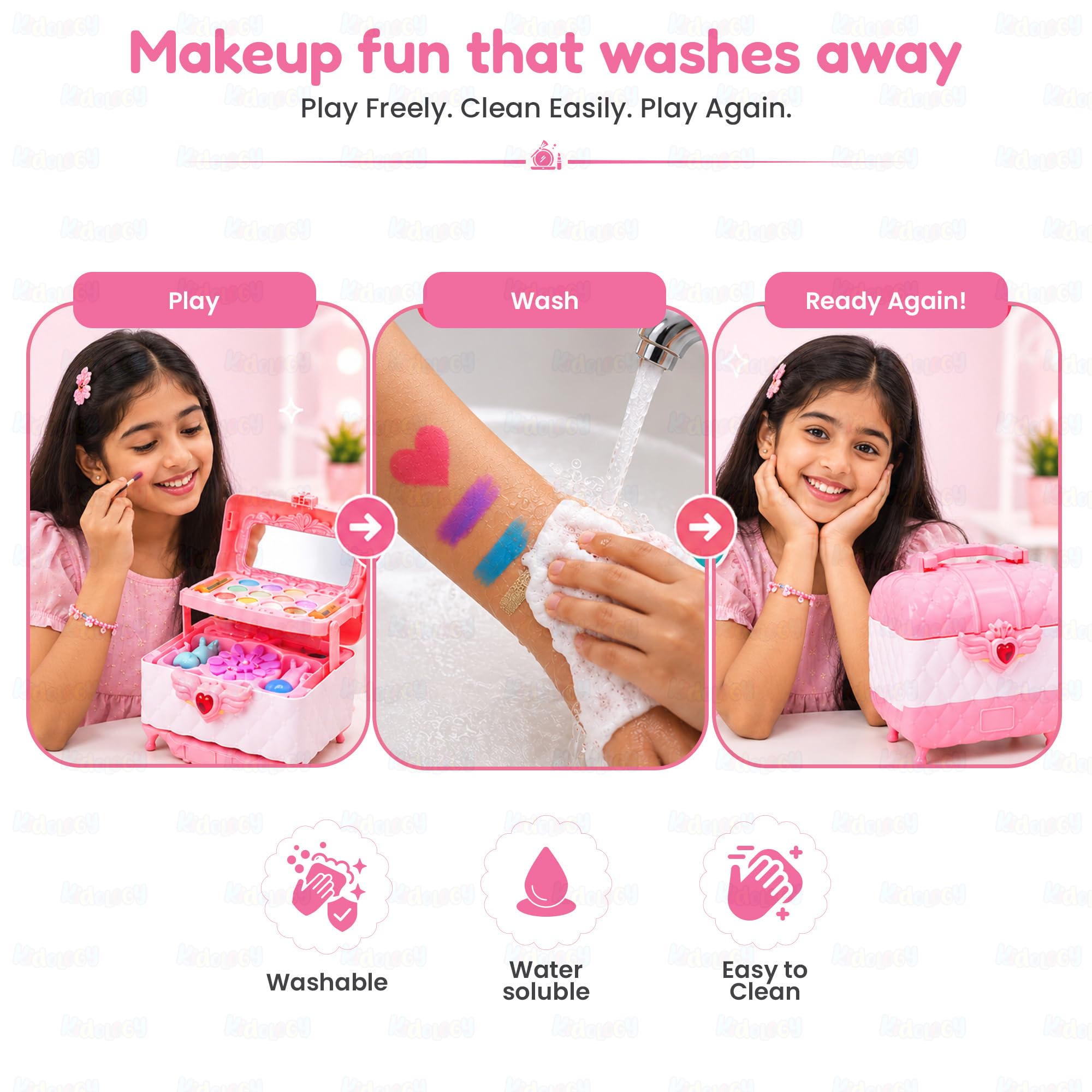 Kidology Kids Makeup Kit for Girls | Unicorn Toys for Girl R -5